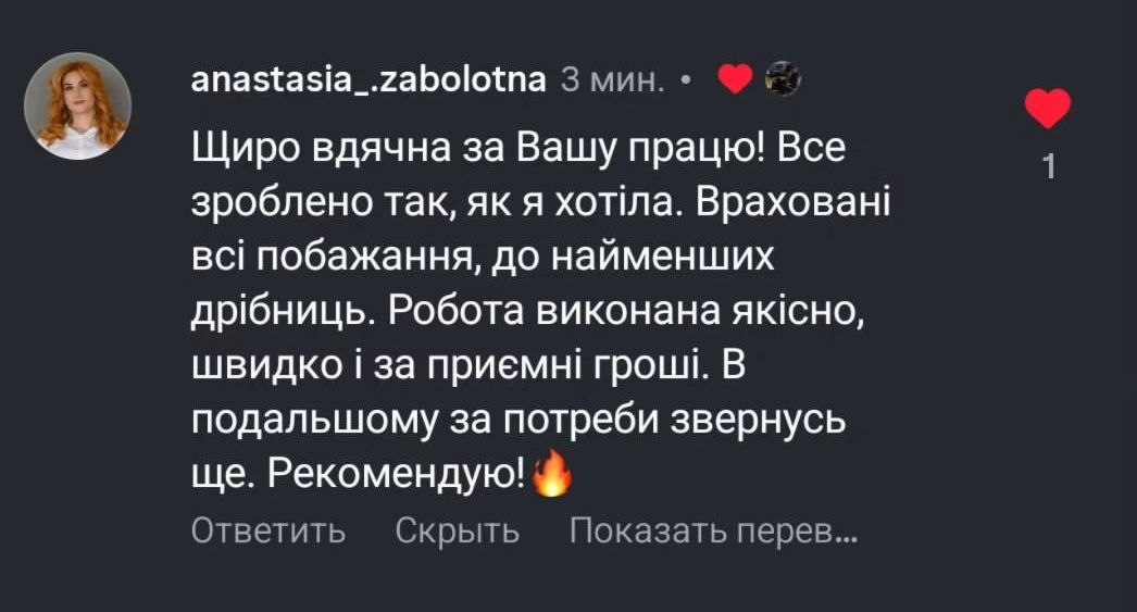 Anastasia Zabolotna review